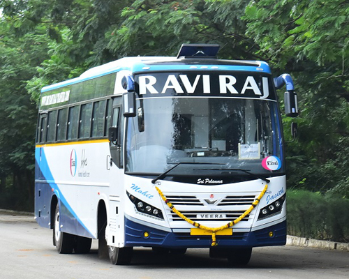 Bus Travels Visakhapatnam - Premium AC Coach Fleet by Sri Ravi Raj